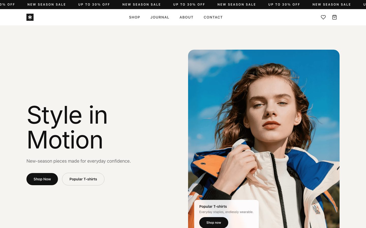 Motion Commerce System